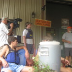 Pre-kayaking safety speach with Coosa Outdoors Center