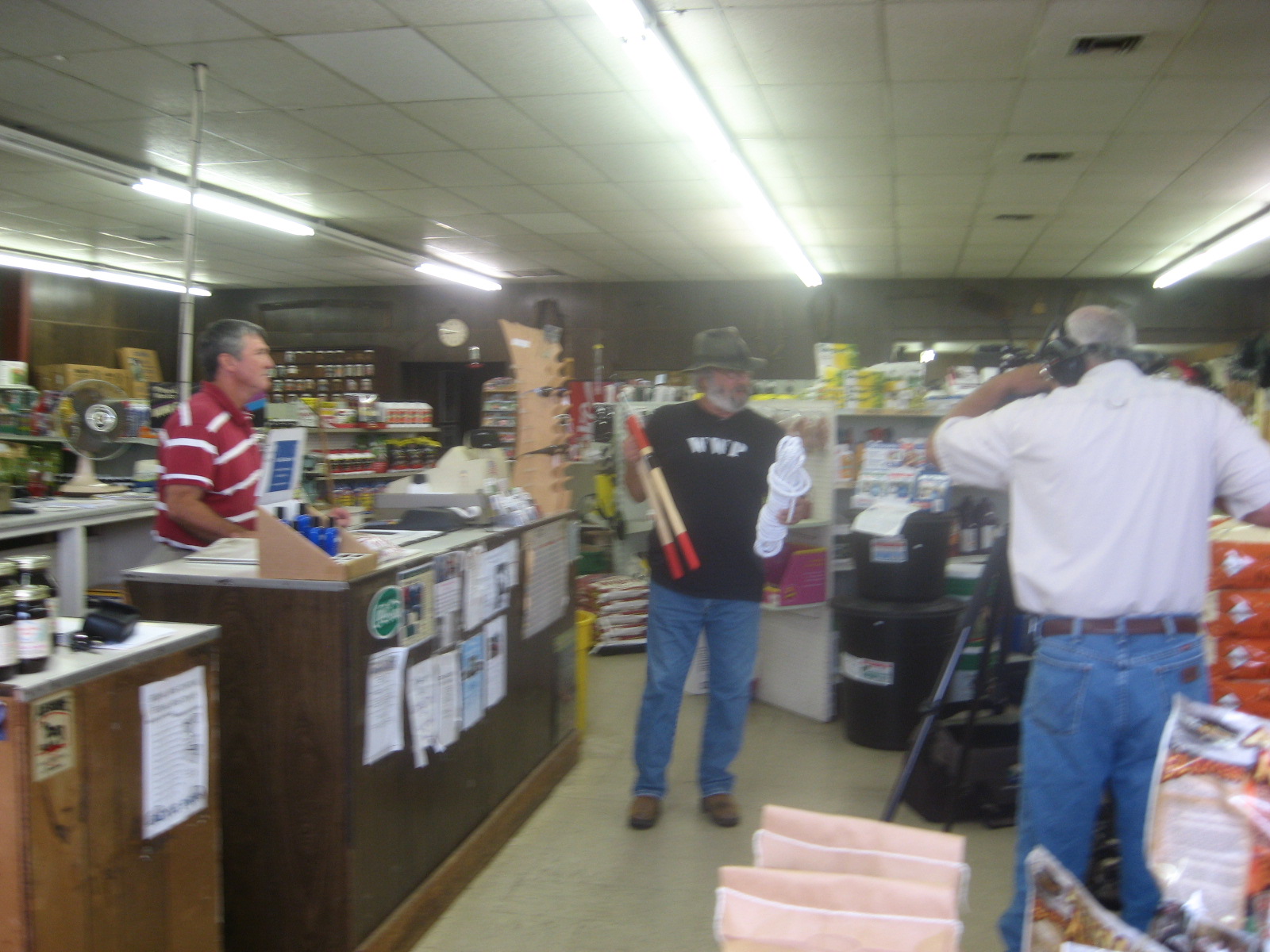 Don Day opening the Show at Seed Processors, Wetumpka, AL