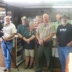 Venture Outdoors Curt Gantt, BKM Outdoors Brian Keith and "MO", Seed Processors Steve and Seth, Game Warden Keith Mann and Venture Outdoors Host Don Day