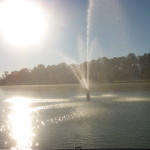 The fountain in the All female Bass Lake